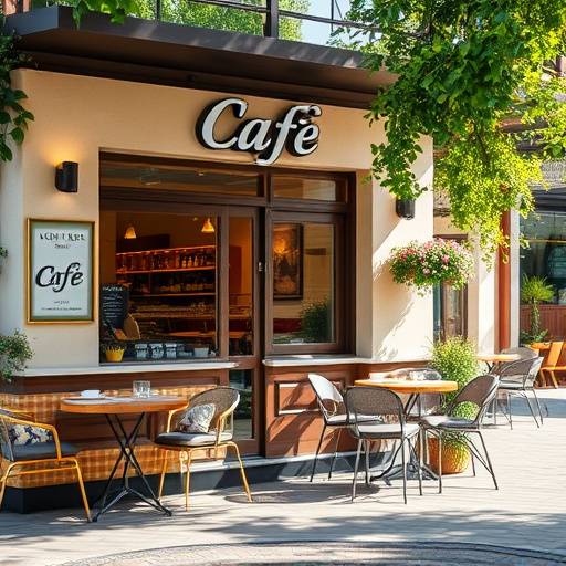 Exterior view of The Daily Grind Cafe