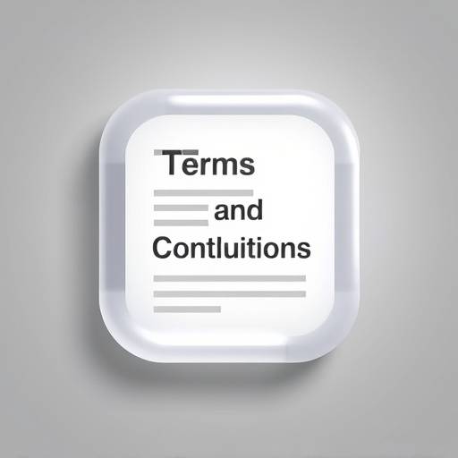 Terms and Conditions Icon